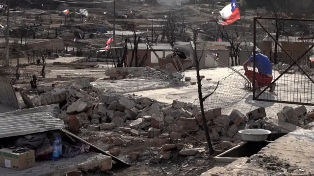 Banderas en Santa Olga