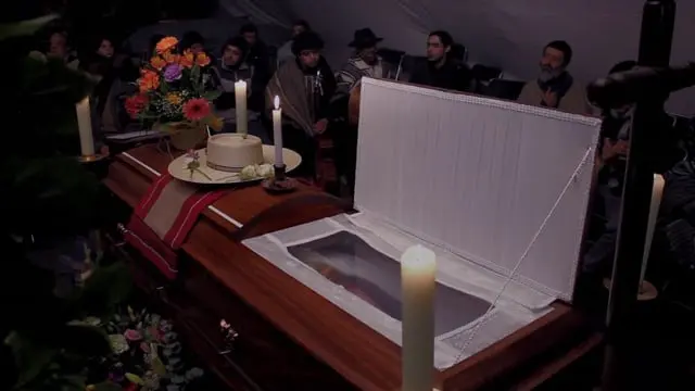 La muerte de Santos Rubio